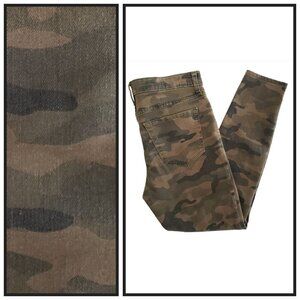 Gap Denim Legging Camo Skinny Jeans Womens 6/28 Stretch Mid Rise